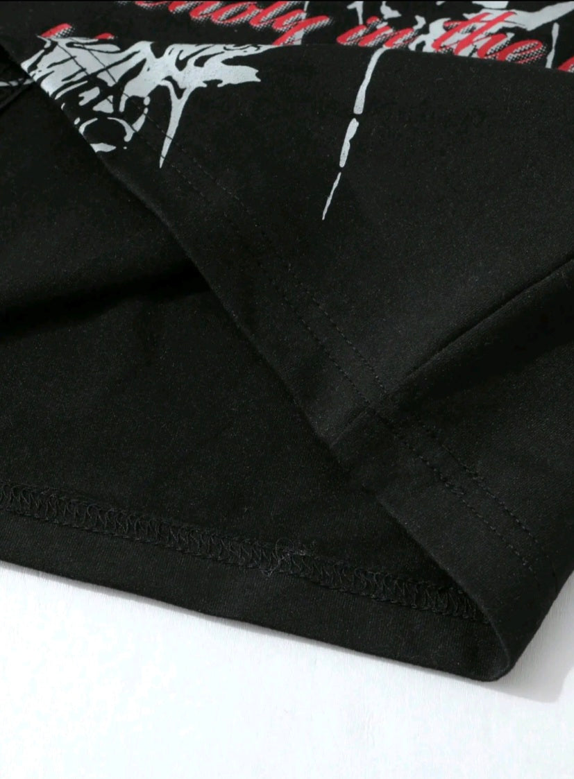 Unisex gothic swatpants long sleeve set gothic designs unisex