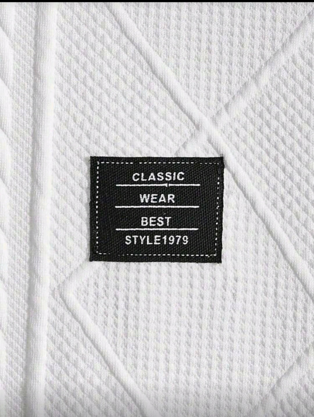 Neon Blanc Unisex Black Stitched Sweater