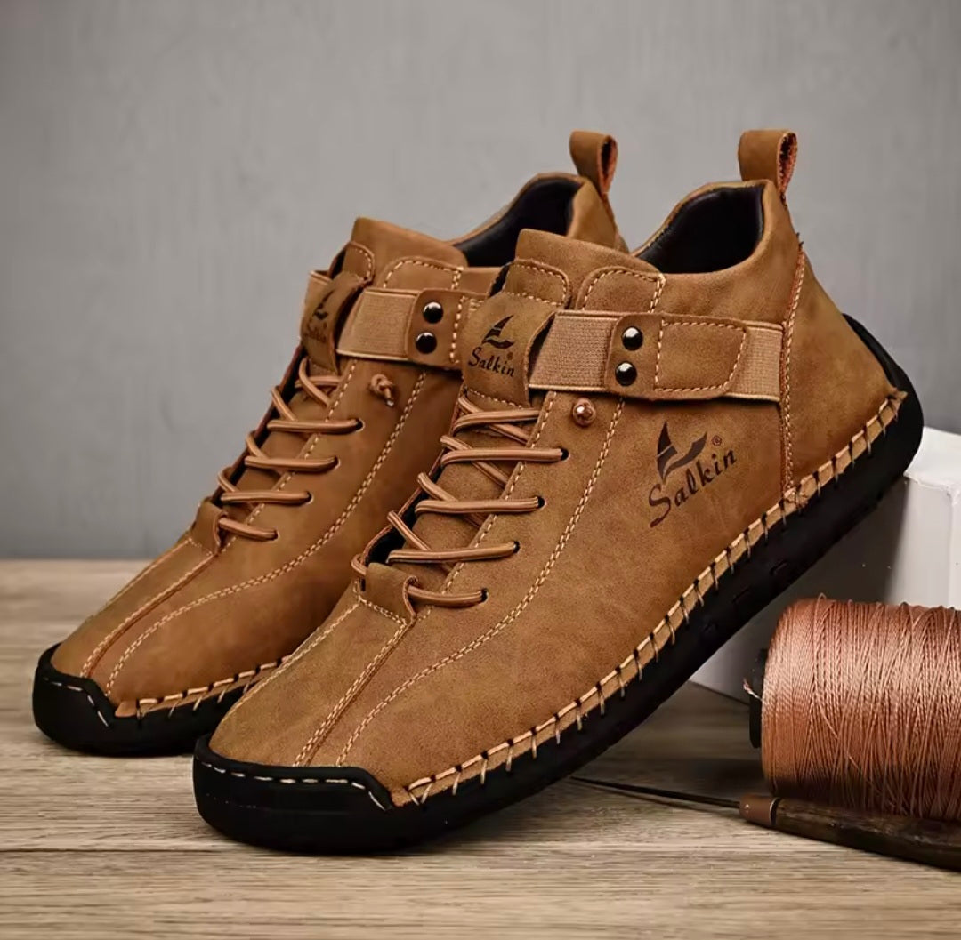 Handmade leather shoes