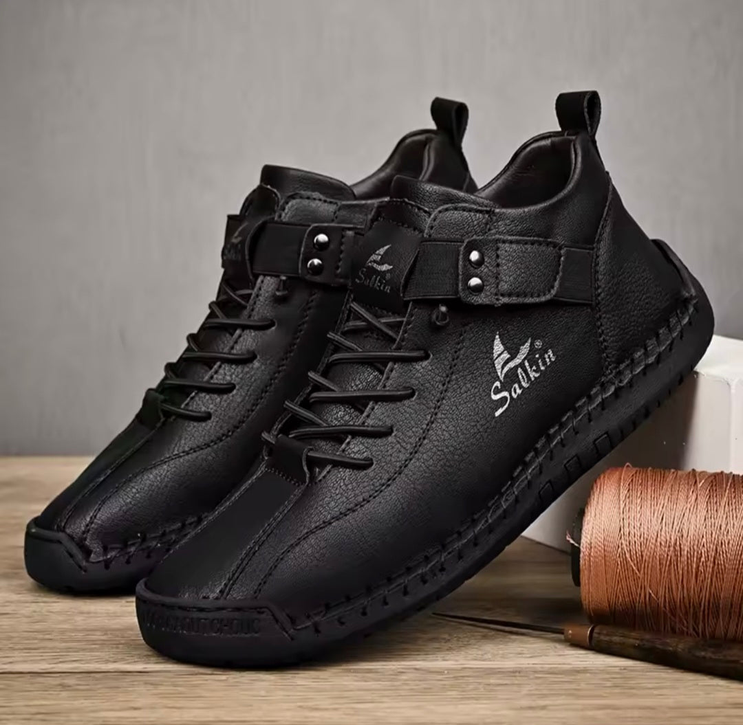 Handmade leather shoes