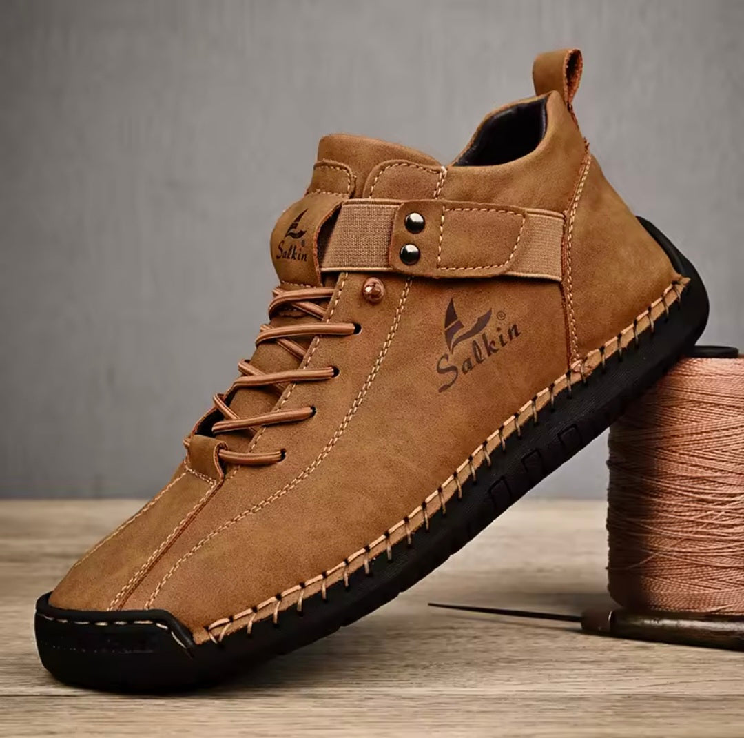 Handmade leather shoes