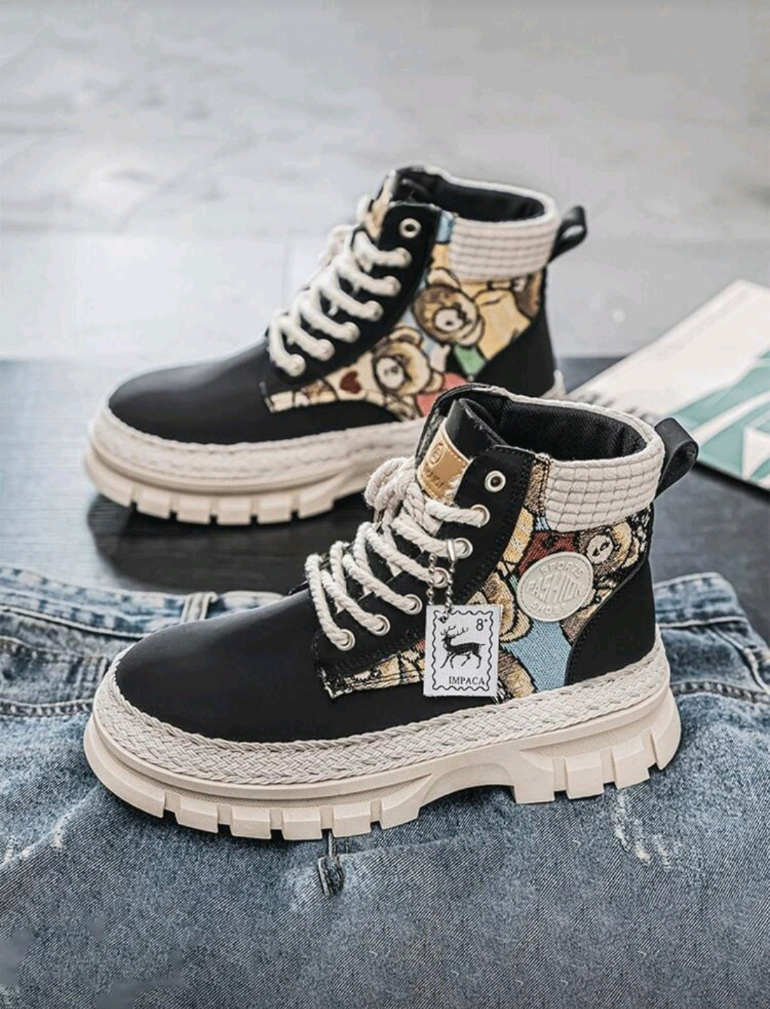 Unisex stylish workwear boots