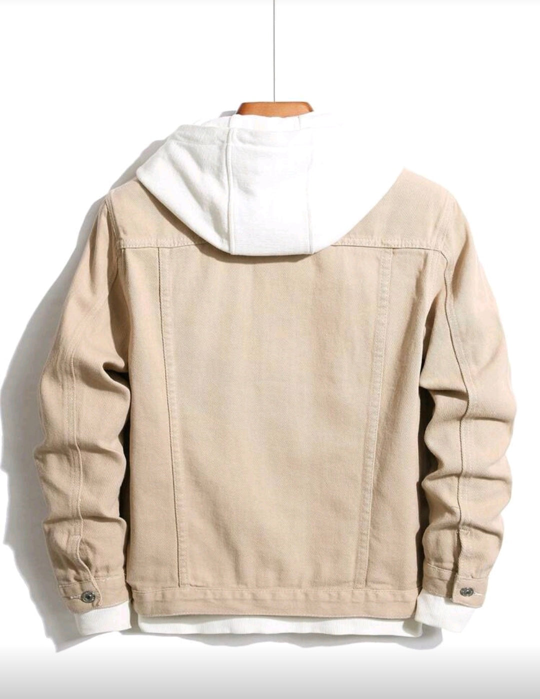 Unisex long sleeve denim jacket