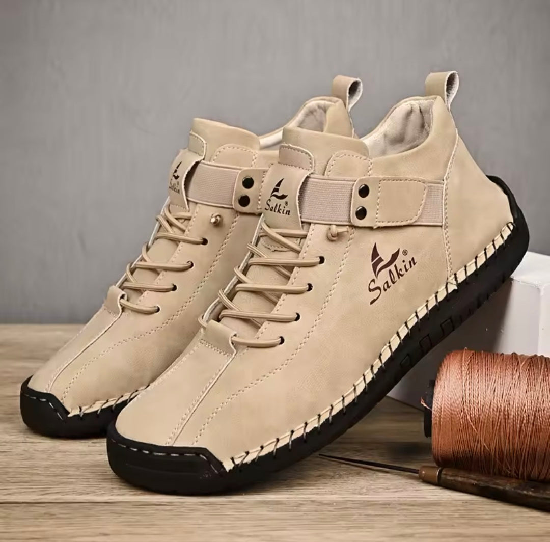 Handmade leather shoes