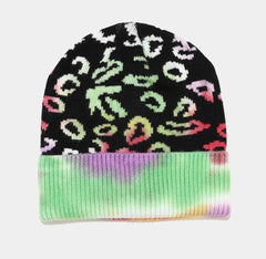 Unisex trippy modern eveless wool beanie