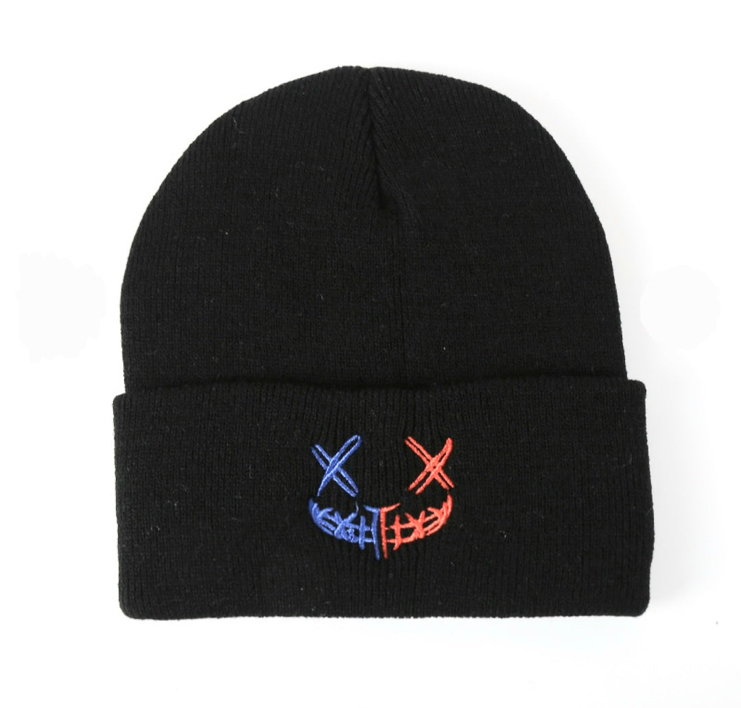 Smiley face beanie