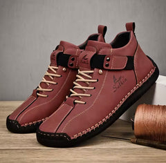 Handmade leather shoes
